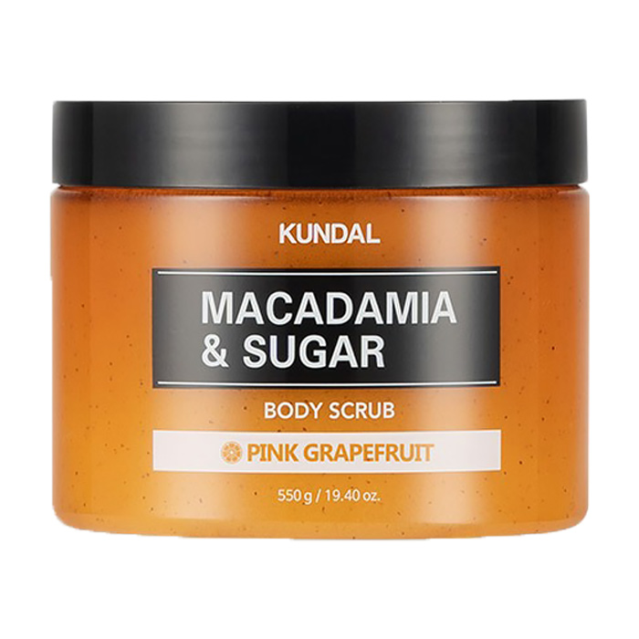 Уцінка! Скраб для тіла Kundal Macadamia &amp; Sugar Body Scrub Pink Grapefruit, 550 г